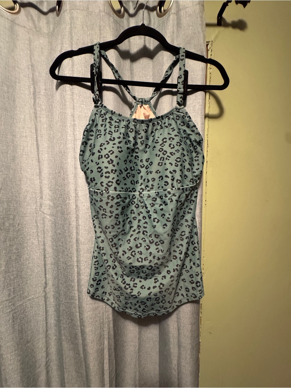 Kona sol tankini swim top leopard